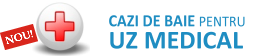Cazi de baie uz medical