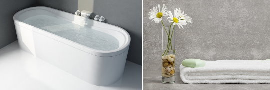FIBREX - cada de baie Athena