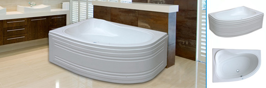 FIBREX - cada de baie Cristal