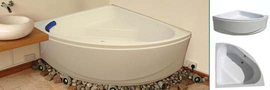 FIBREX - cada de baie Isis