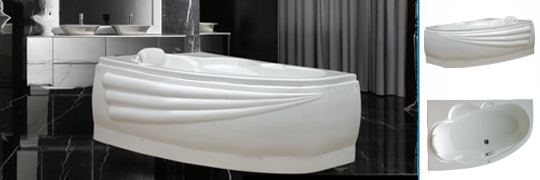 FIBREX - cada de baie Lotus