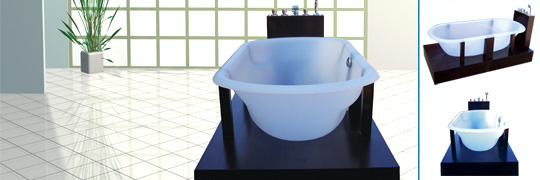 FIBREX - cada de baie Memphis
